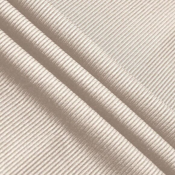 Apricot Casual Women's Solid Color Short Sleeve Bodysuit And Drawstring Pants - Picture 6 of 6